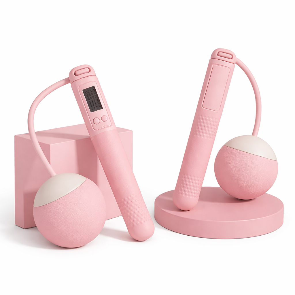 Smart Weighted Jump Rope with Electronic Counter