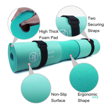 Barbell Pad Set with Ankle Strap for Hip Thrusts or RDLS